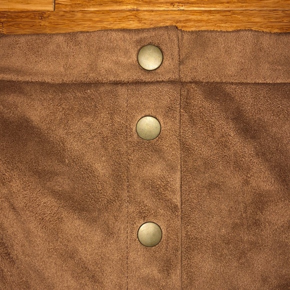 Faux Suede Skirt - Picture 5 of 5